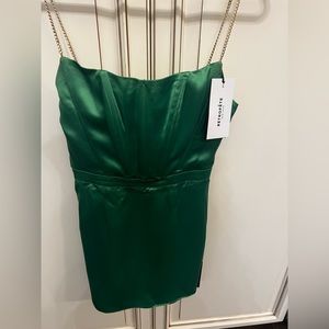 Retrofete Easton Dress NWT Sz Small Green